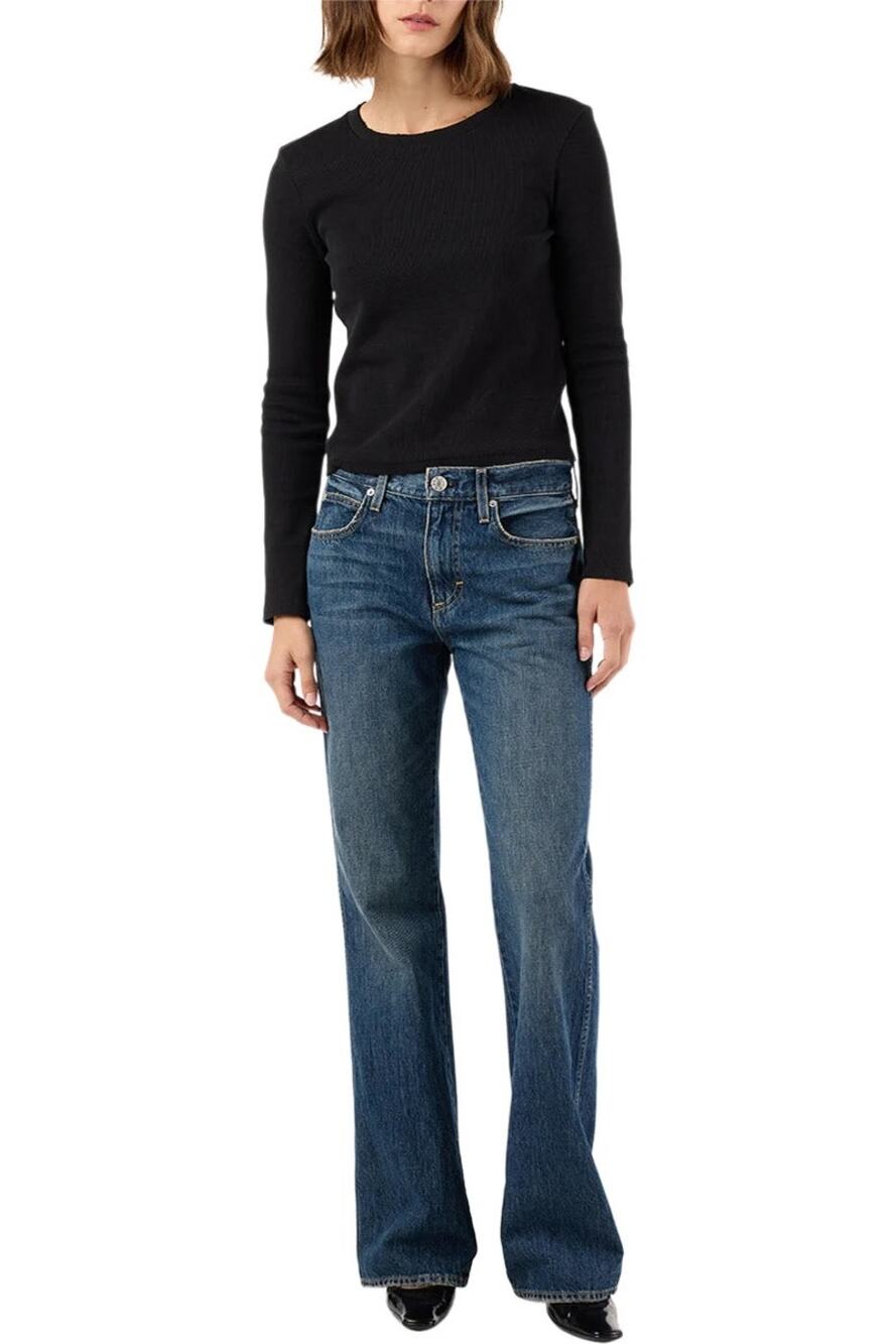 AMO Denim Marcenia Low Boot Jeans Persuasion Blue Revolve, 32